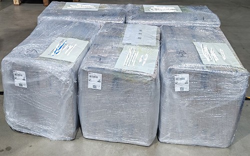 A large quantity of Tetra Pak spare parts were sent to various branches of Yili